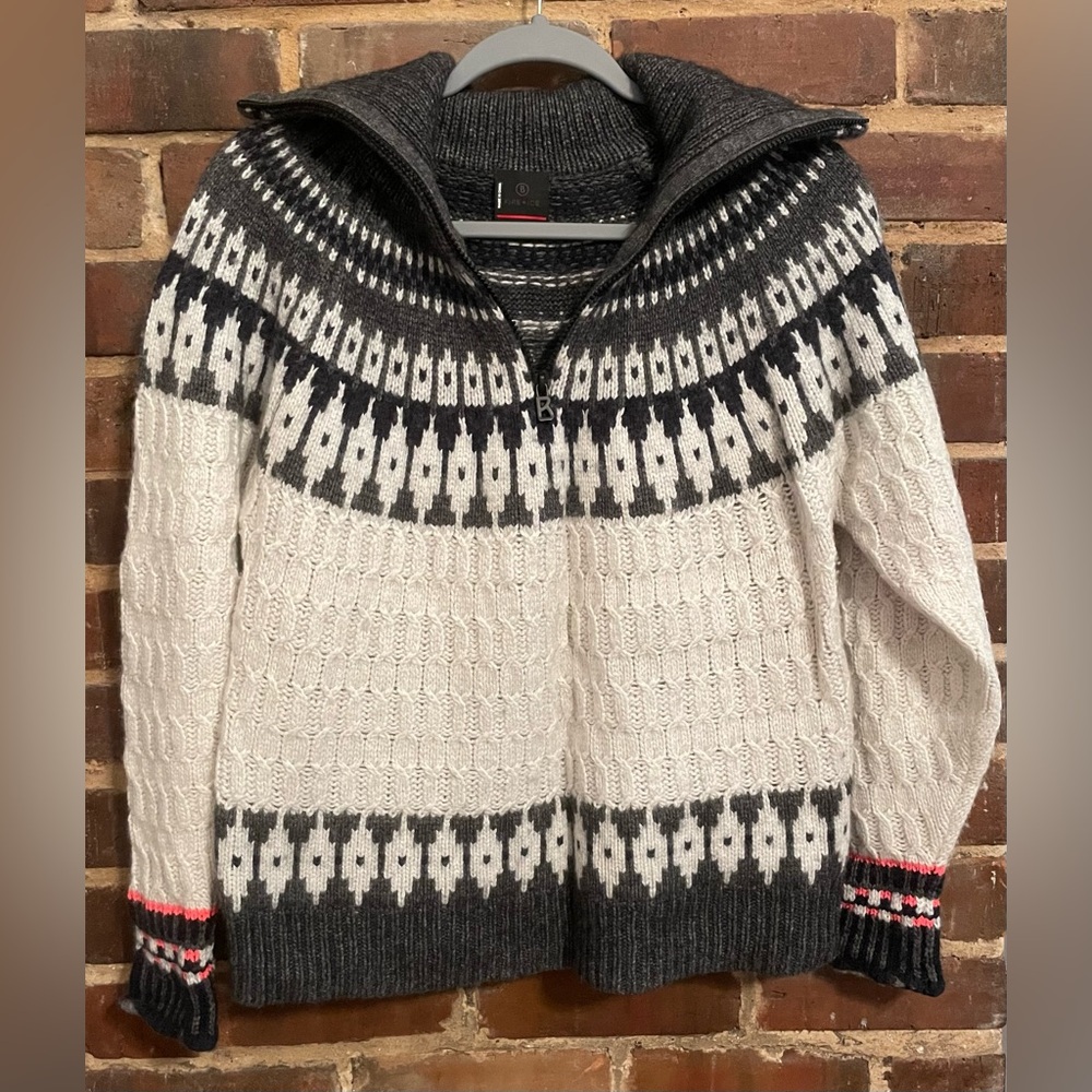 Bogner Fire + Ice Half-Zip Sweater, Small